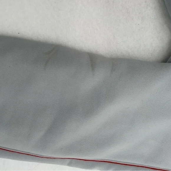 ADIDAS Men’s Golf Zip Up Track Jacket Grey w/red stripes size: Small Climalite - Picture 7 of 11